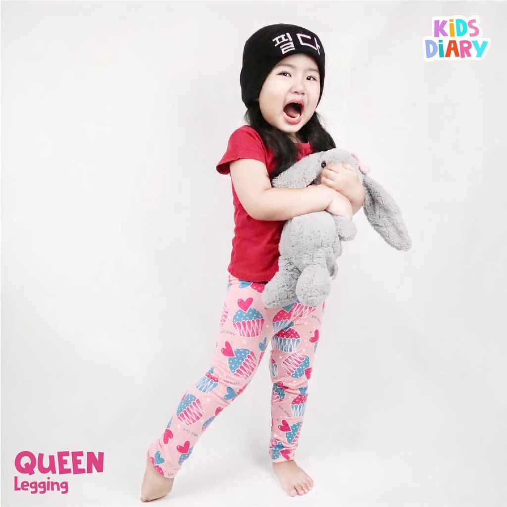 LEGGING ANAK PEREMPUAN MOTIF SABLON 7-10 TAHUN