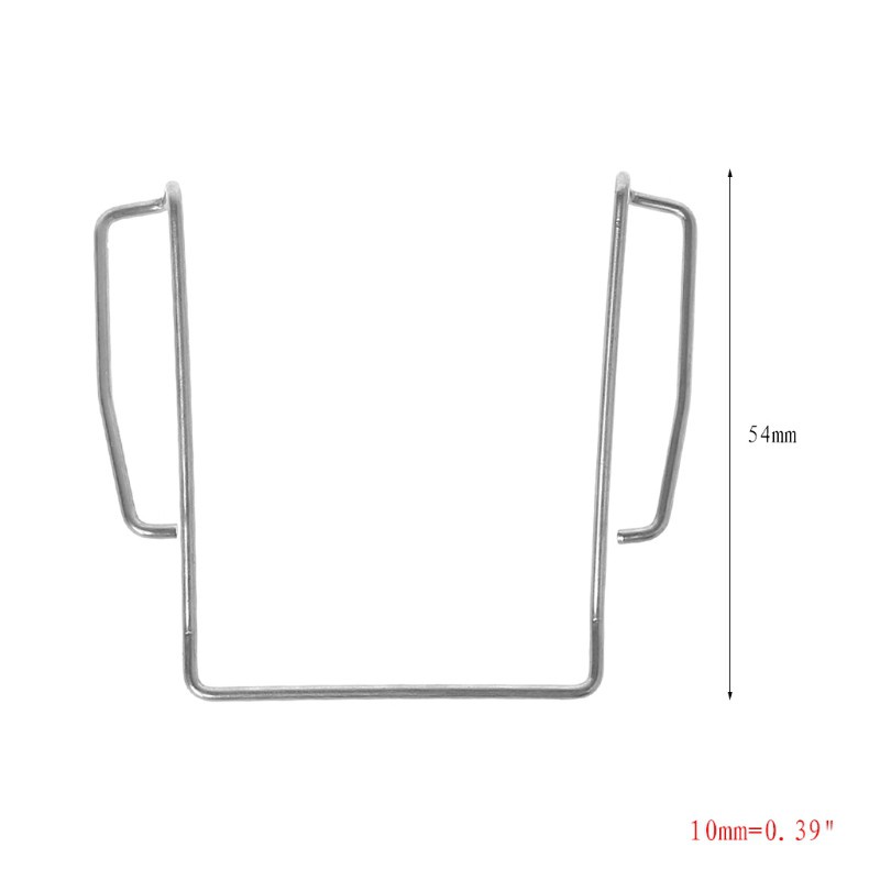 btsg Metal Replacement Strap Clamps For Sennheiser Waist G1 G2 G3 Wireless Microphone