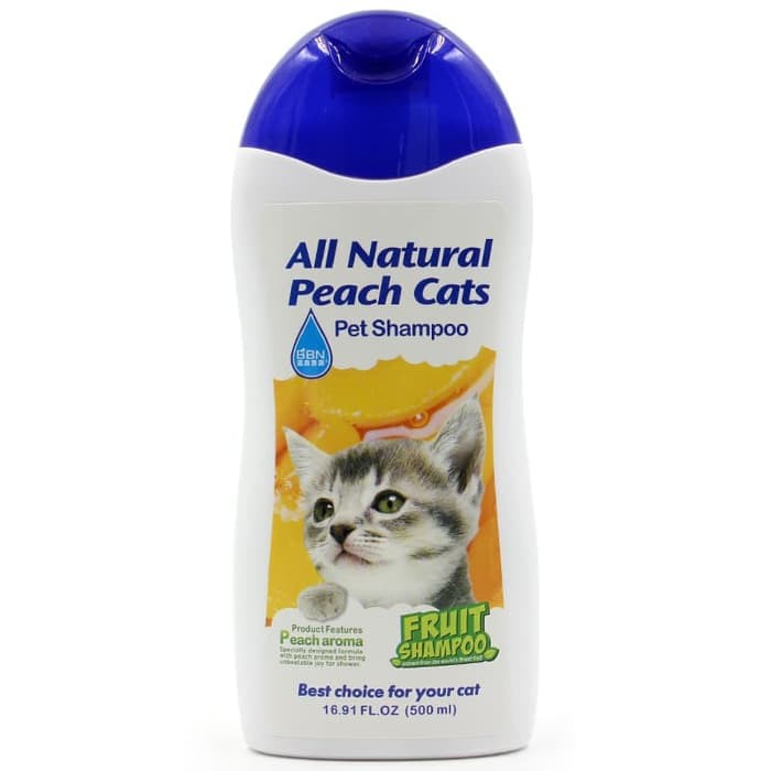 Jual Bbn All Natural Peach Cat Shampoo Kucing Hewan Indonesia Shopee Indonesia