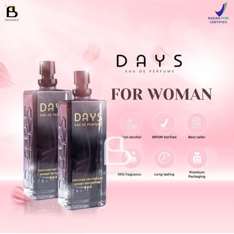 Days Parfum - Varian Best seller - Days Parfum Pusat - Inspired Parfum