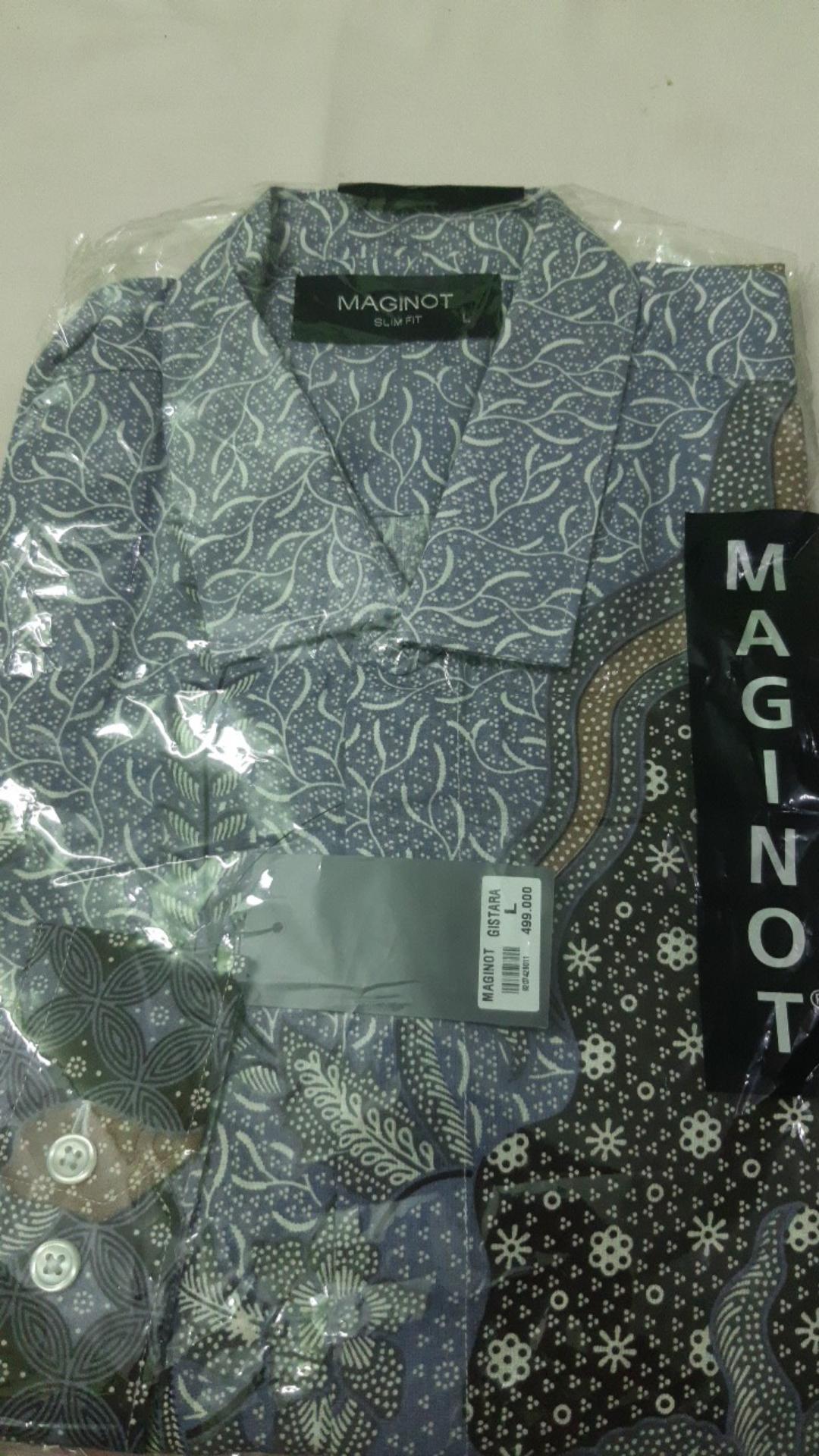 Maginot Kemeja Batik 3.0 Gistara-ls Lengan Panjang Pria