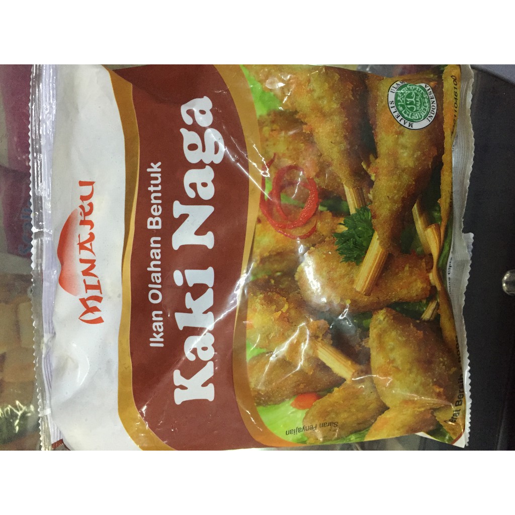 

Kaki naga ikan olahan frozen food 500 gram sayur praktis bandung