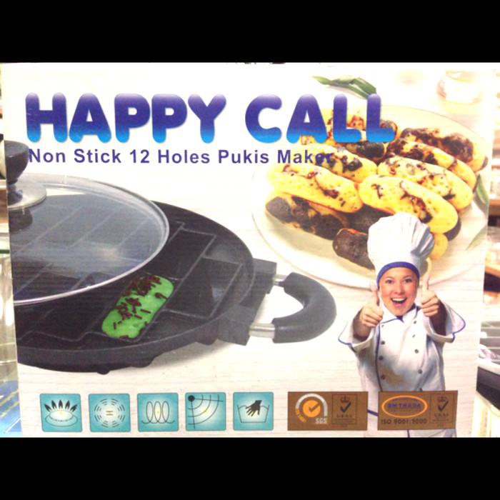 Baking / Cetakan Kue Pukis 12 Lubang Happy Call Original