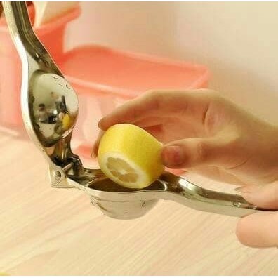 Alat Peras Perasan Lemon Squeezer Jeruk Nipis Stainless Steel Besi