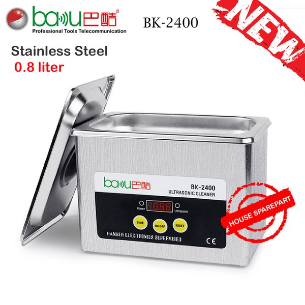 Dijual BAKU BK-2400 0.8 liter Stainless Steel Ultrasonic Cleaner Digital Limited