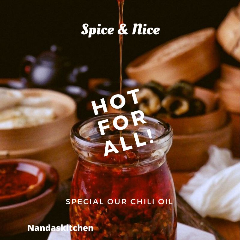 

Chili oil pedas gurih
