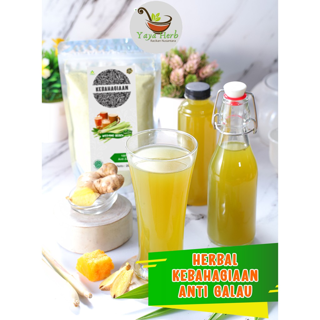 

PAKET USAHA JAMU HERBAL INSTAN BUBUK EKTRAK PANDAN UNTUK ANTI GALAU/STRESS