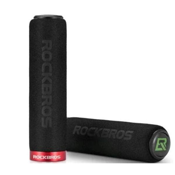 Promo Handgrip Mtb Handgrip Sepeda Busa Silicon Empuk Rockbros Degan Ring Promo