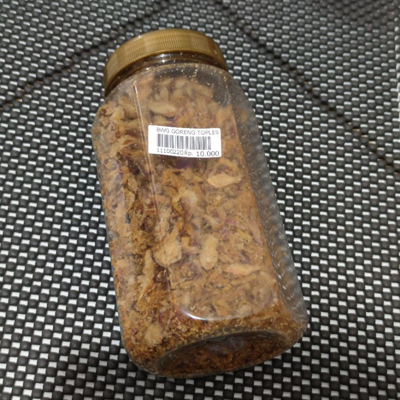 

bawang goreng siap saji berat +- 160gram