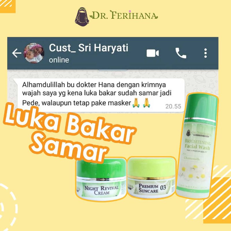 PAKET SUPER EKONOMIS PENCERAH WAJAH &amp; ANTI KERIPUT 2