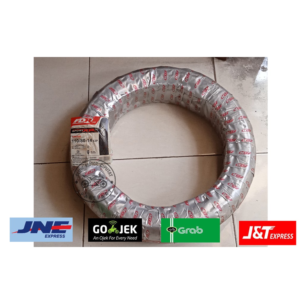 BAN TUBELESS FDR SPORT XR 110/80 -14