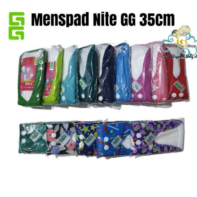 Paket Hemat  pembalut kain Menstrual pad GG menspad