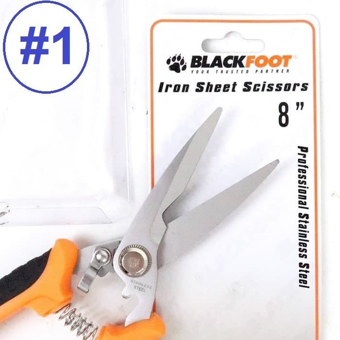 Gunting Serba Guna Seng Holo Dahan Blackfoot Scissor 8 Inch