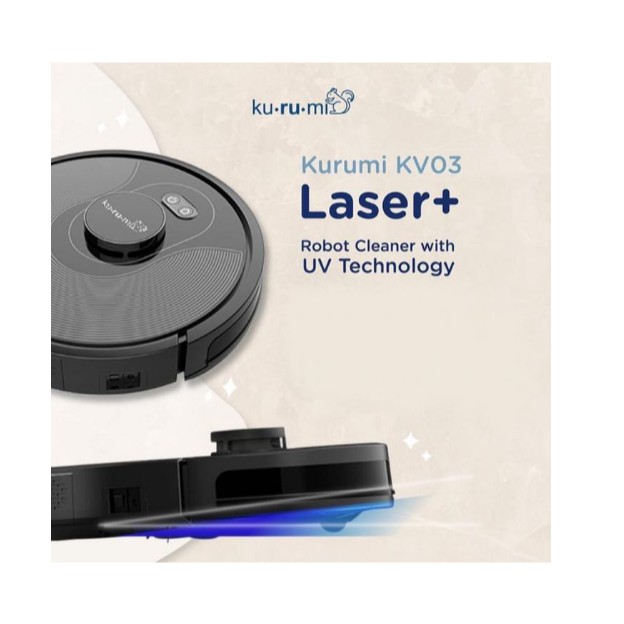 Kurumi KV03 Laser+ Robot Vacum