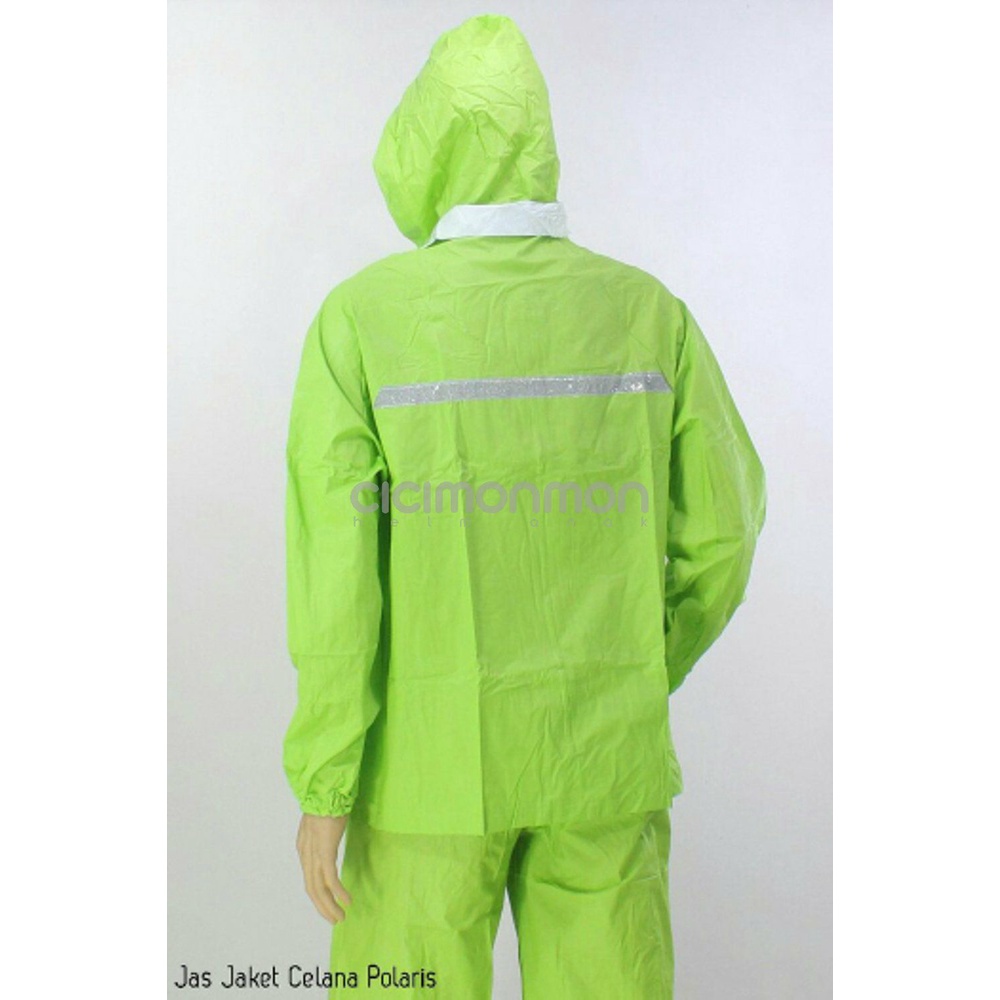 Jas Hujan Jaket + Celana Set Polaris POLLARIS