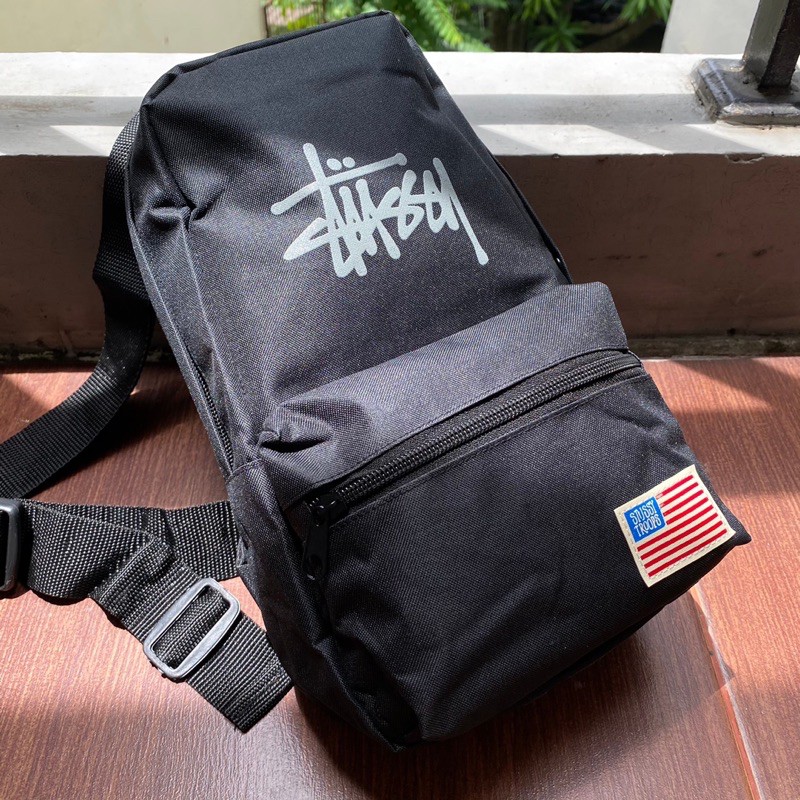 Stussy troops slingbag