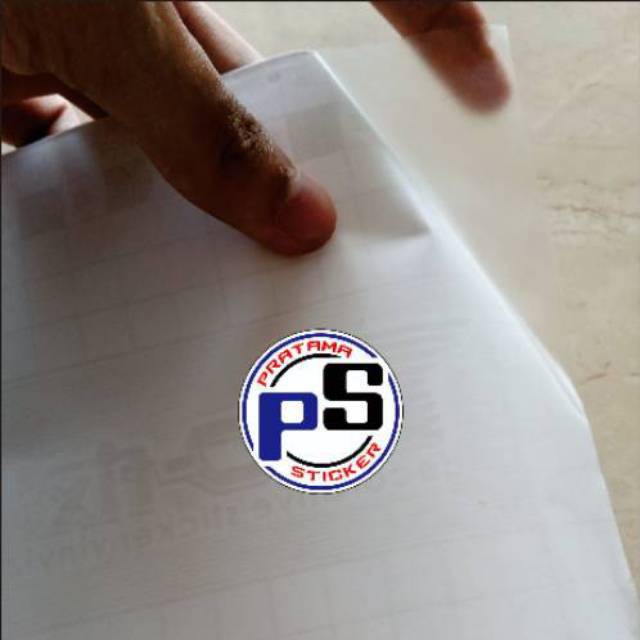 Skotlet putih transparan doff mate profix
