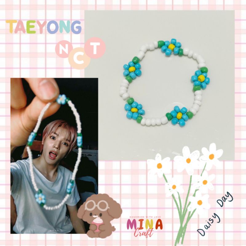 Gelang Kpop | Gelang Taeyong NCT | Gelang Mark NCT | Gelang Manik-manik