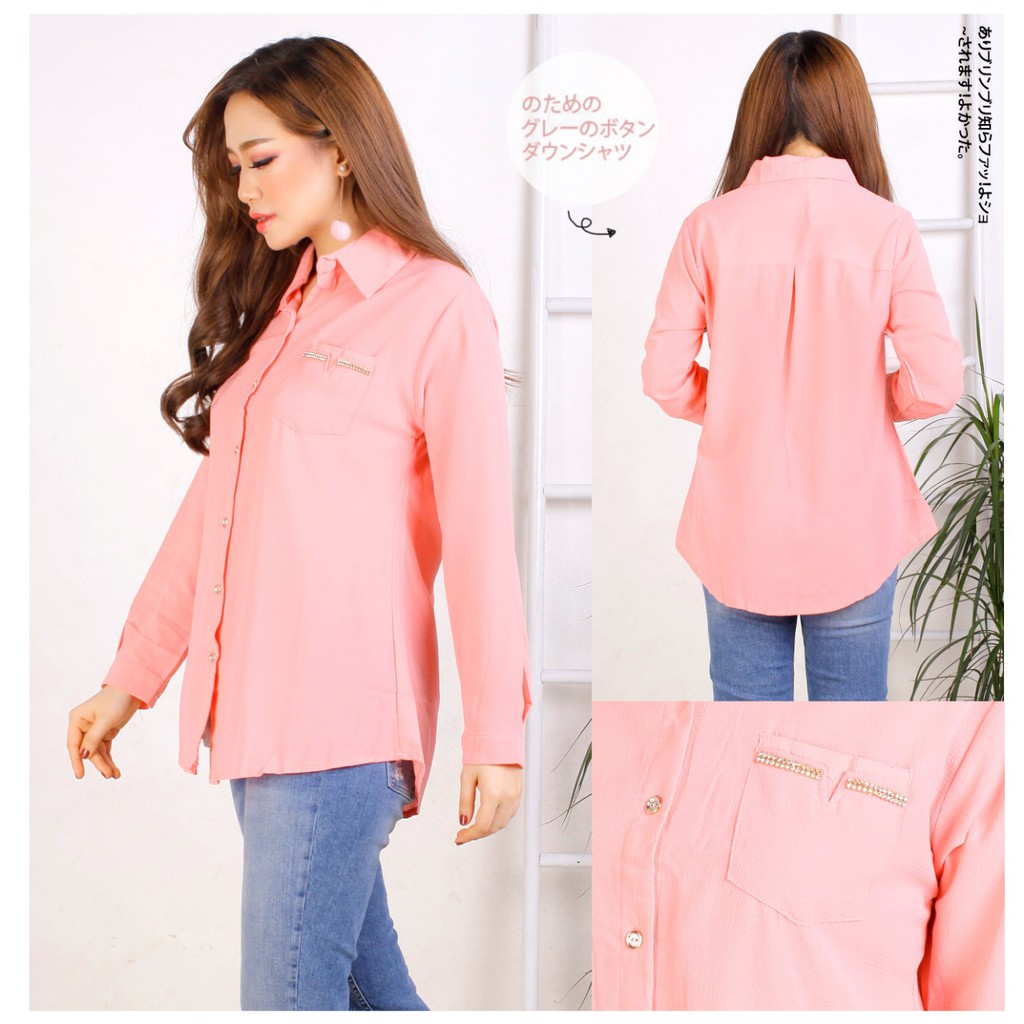 Gambar Kemeja Wanita Polos Kumpulan Model Kemeja Gambar Kemeja Wanita Polos Kumpulan Model Kemeja