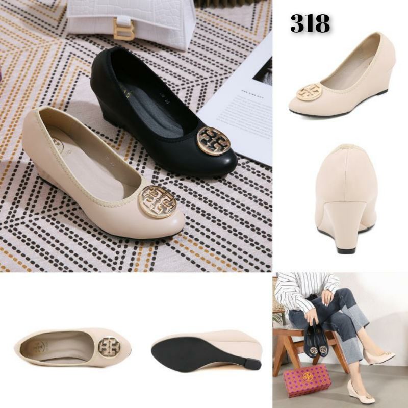 New ArrivalBEST SELLER!!  SANDAL WANITA WEDGES TB Kode : 318