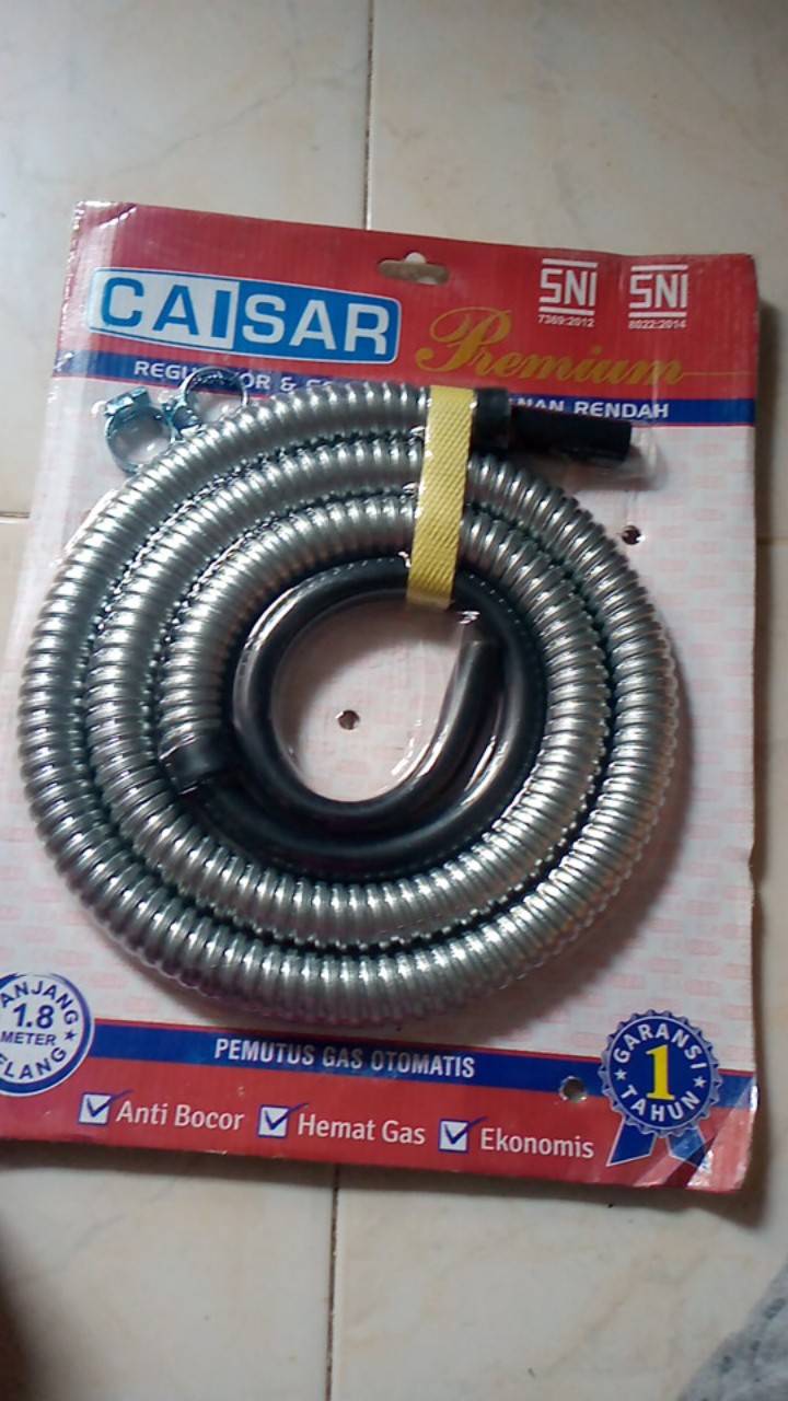 Selang Gas Spiral Caisar 1.8 Meter Ori