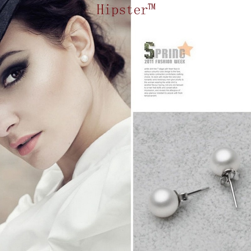 Hot Sale Fashion New Product Temperamental Pearl Stud Earrings
