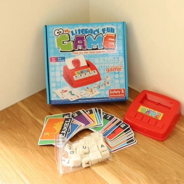 

Jual Kosakata dan Mainan Susun Limited GAME Anak LITERACY FUN Tebak Edukasi