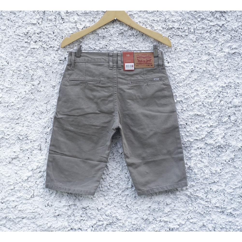 Levis 511 Chino Pendek - Short Pants - Celana Pendek Pria - Cream