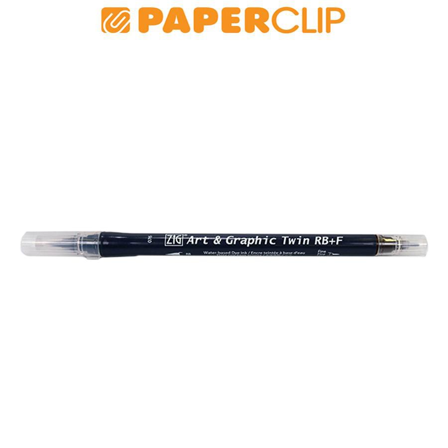 

PEN BRUSH ZIG KURETAKE ART & GRAPHIC TWIN TUT-95 076 DARK BROWN