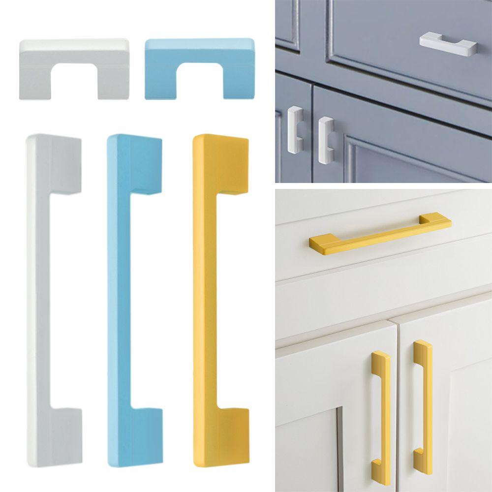 Suyo Furniture Handle Zinc Alloy Dekorasi Rumah Perangkat Keras Pintu Warna-Warni Untuk Kabinet Kamar Anak