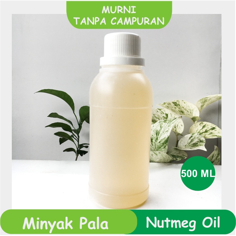 500ml minyak pala murni asli tanpa campuran nutmeg pure essential oil aromatherapy therapeutic grade