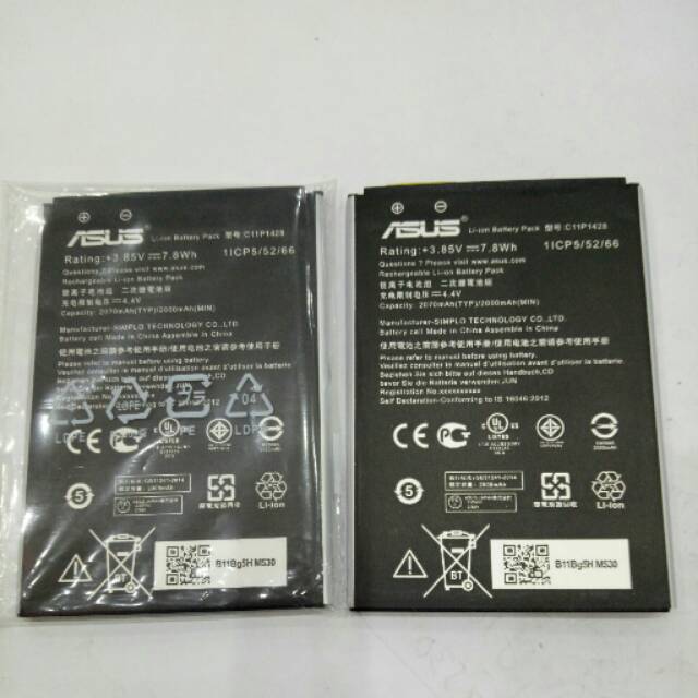 Baterai Asus zenfone 2 laser 5.0" C11P1428 batre asus zenfone 2laser