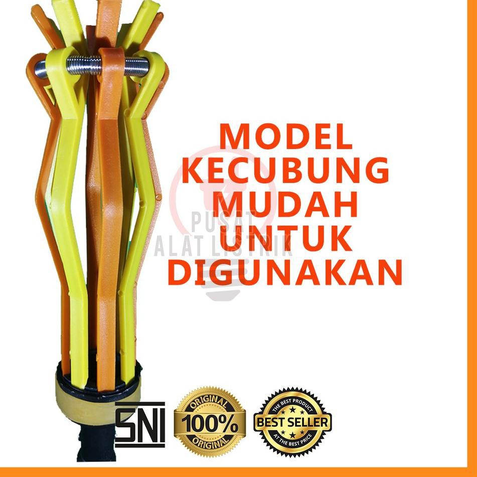 Terbaruϟ TONGKAT LAMPU STICK TONGKAT PEMASANG PENGGANTI LAMPU STIK LAMPU ALAT PASANG LEPAS GANTI LAM