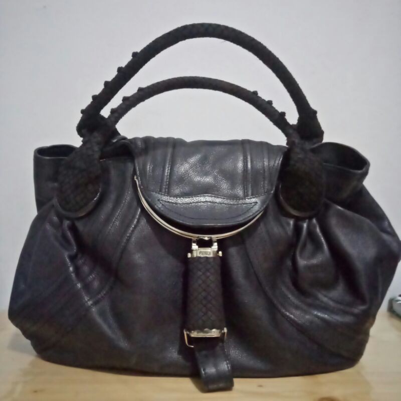 FENDI VINTAGE SPY BAG BLACK