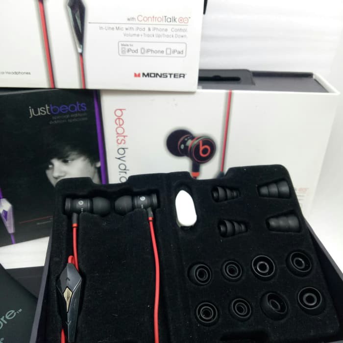 SALE    Handsfree earphone Headset Hf Monster by Dr dre ibeats