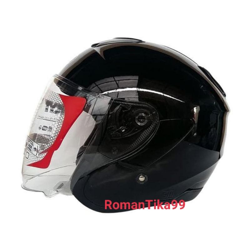 Helm KYT Kyoto black glossy