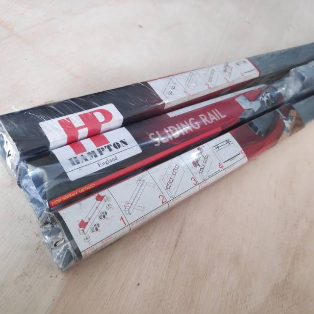 Rel Pintu Geser Sliding Rail Hampton 2 meter 200 cm Rel Pintu Geser Sliding Rail Hampton 2 meter 200 cm