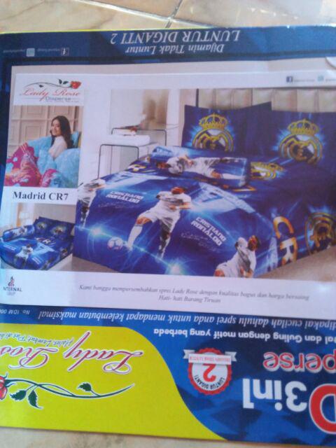 Rc Sprei Lady Rose King Ukuran 180x200 Harga Terjangkau