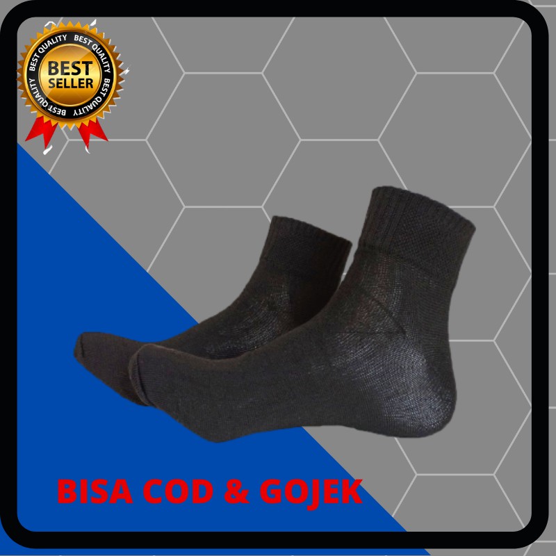 KAOS KAKI POLOS PRIA SEMATA KAKI PRIA DEWASA . 12 PASANG ANKLE SOCKS