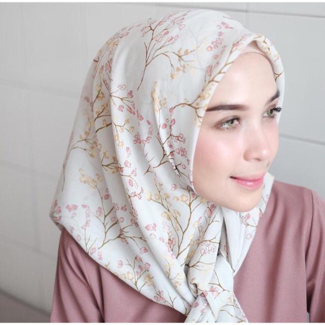 Jilbab Pollycotton Motif