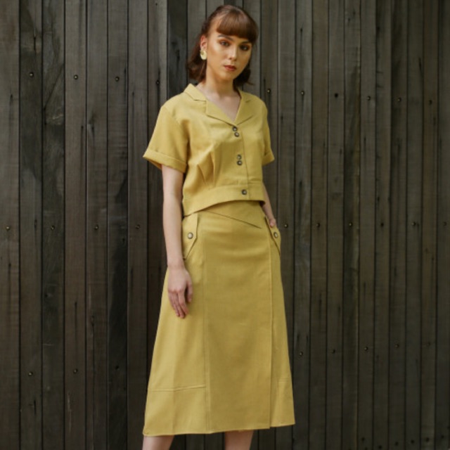 PRELOVED Maven Jiro Midori Set in Ginger EUNOIA MONDAYBLUES NIKIJEANS PIXFOOTWEAR ITTAHERL