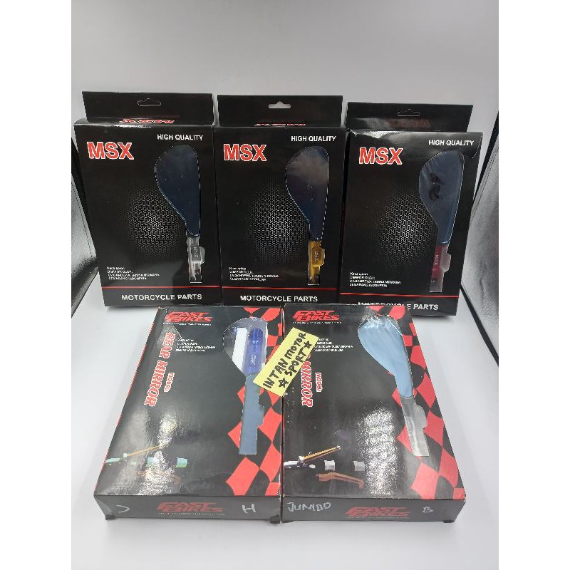SPION MOTOR KACA SPION TOMOK JUMBO V5 MERK FAST BIKES & MSX CNC PRODUK ORIGINAL 100%-1