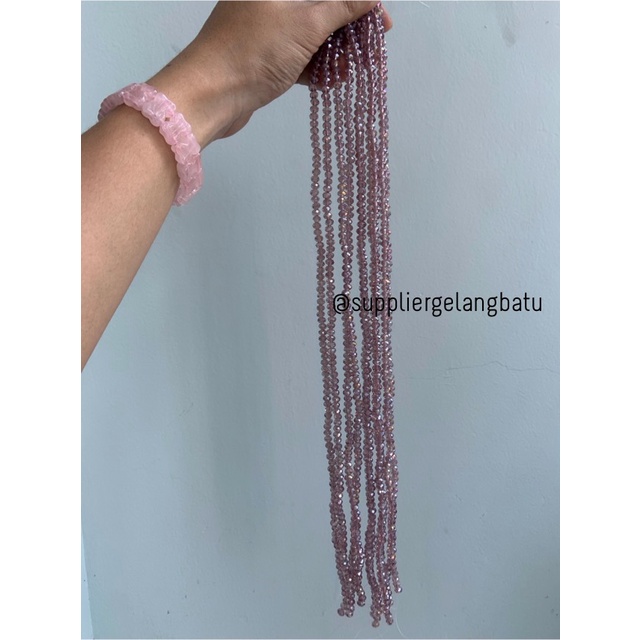 Crystal Ceko 6mm WINE PURPLE UNGU MUDA KUARSA kuarsa kristal quartz