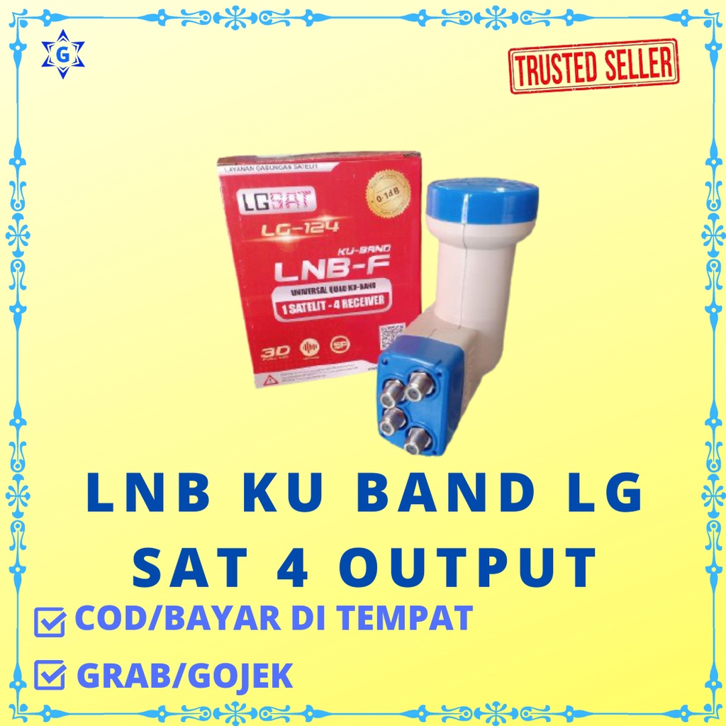 LNB KU BAND 4 OUTPUT MERK LG SAT