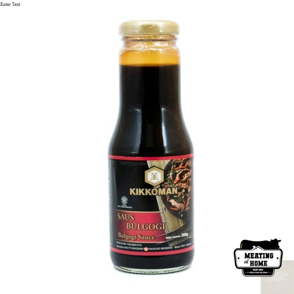 

KIKKOMAN Bulgogi Sauce 300g - KIKOMAN Saus Bumbu Rasa Bulgogi Korea Halal