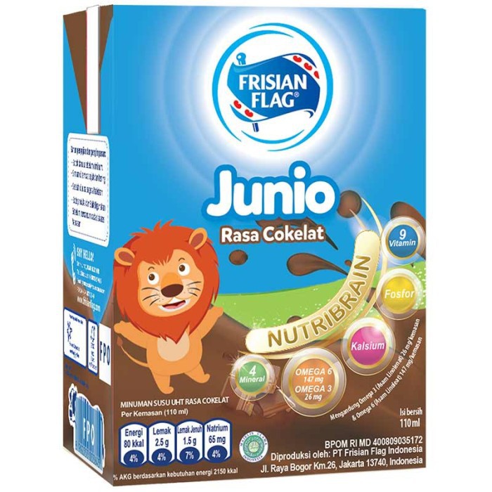 

Frisian Flag Susu Cair Junio Cokelat 110Ml