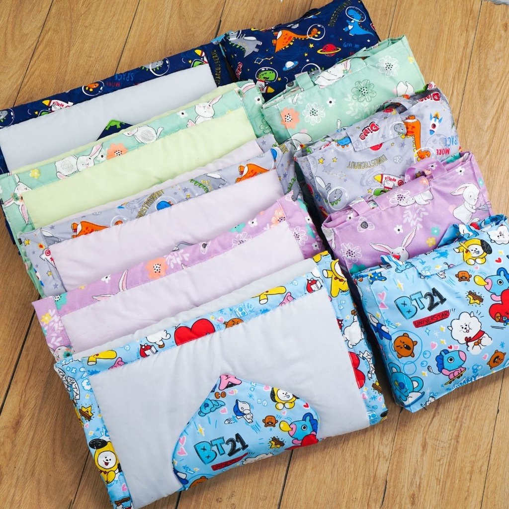 Sajadah Anak + Tas Karakter / Sajadah Anak Motif / Sajadah Anak Tebal 51 x 91-1