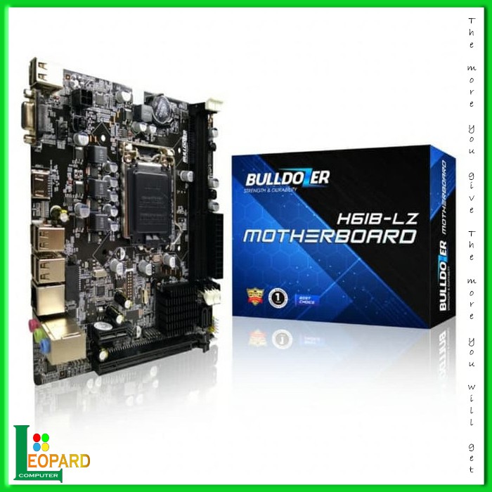 Motherboard Bulldozer H61B-LZ Socket Intel DDR3 H61