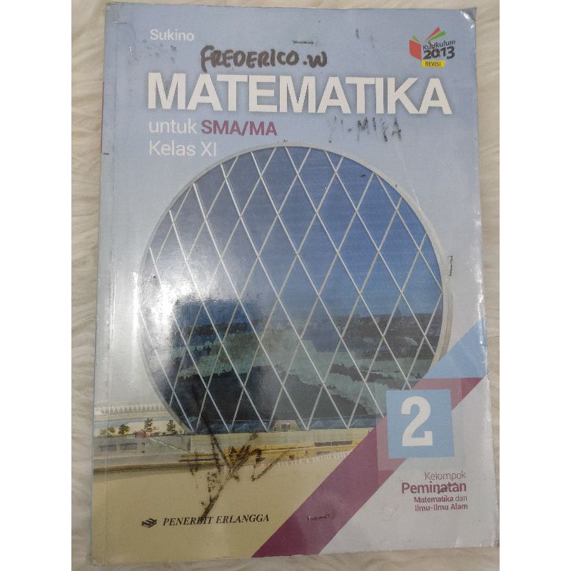 Buku pelajaran Matematika Peminatan REVISI K13