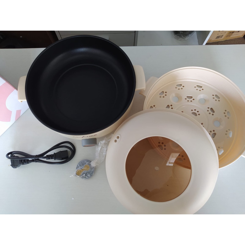 Advance C-360 Panci Listrik Elektrik Multifungsi Warmer Steamer Cooker 26 Cm | Advance C 360 Panci Listrik Serbaguna Advance C360 | FMS